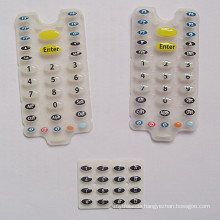 Epoxy/Print Silicone Rubber Keypad for Electronic Products